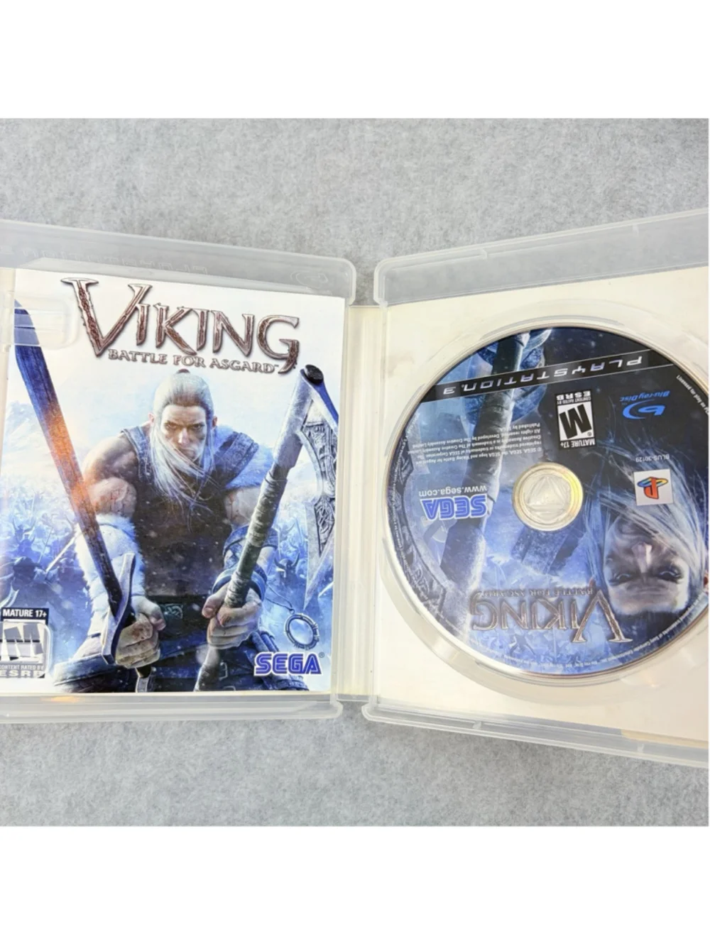 Viking: Battle for Asgard (Sony PlayStation 3, 2008) CIB Very Good